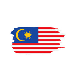 Malaysia Flag Royalty Free Vector Image - Vectorstock