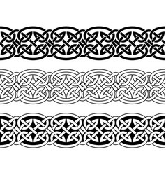 Celtic national ornaments Royalty Free Vector Image