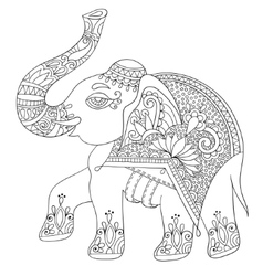 Indian Elephant Tattoo Vector Images Over 1 400