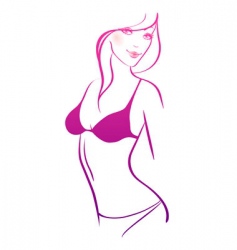 Beauty and fashion Royalty Free Vector Image - VectorStock