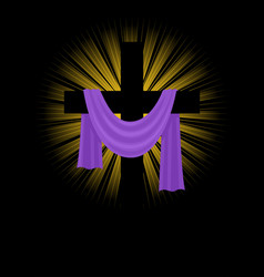 Cross Drape Vector Images 20