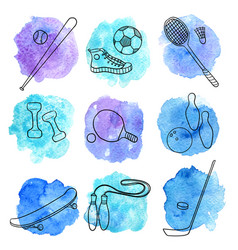 Christmas doodle set Royalty Free Vector Image