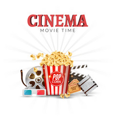 Cinema background Royalty Free Vector Image - VectorStock