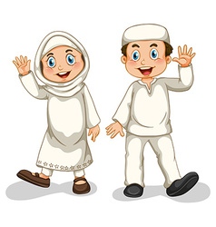 Islamic Kids Vector Images (over 4,300)