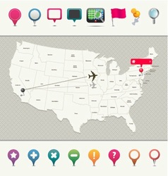 usa map pins vector images over 310