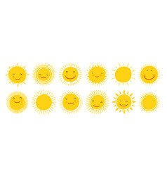 Sun hand giving thumbs up Royalty Free Vector Image