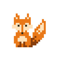 Pixel Fox Vector Images (48)