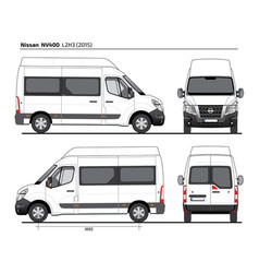 Neoplan airliner n 9022 airport passenger bus Vector Image