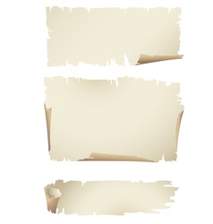 Green banners Royalty Free Vector Image - VectorStock
