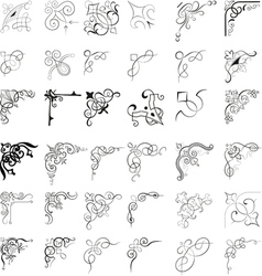 34 design Royalty Free Vector Image - VectorStock