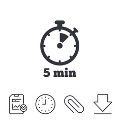 5 minutes stopwatch timer vector images over 190 5 min tiemr