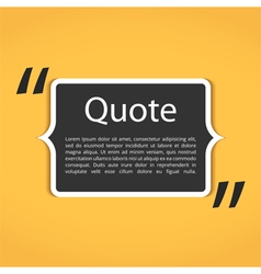 Quotes template set Royalty Free Vector Image - VectorStock