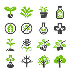 Plant line icon Royalty Free Vector Image - VectorStock