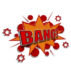 Cartoon boom Royalty Free Vector Image - VectorStock