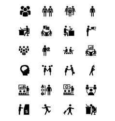 Human icons 8 Royalty Free Vector Image - VectorStock