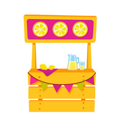 Lemonade Cartoon Stand Vector Images 44