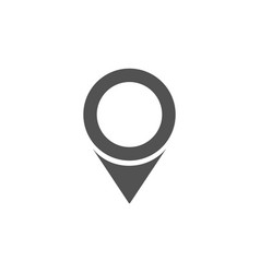 Download Pin location icon - iconic design Royalty Free Vector Image