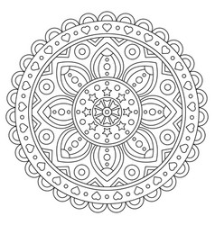 Coloring page black and white Royalty Free Vector Image