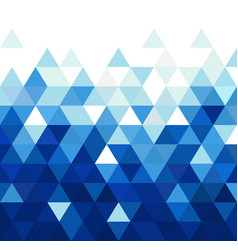 Abstract blue triangle modern template Royalty Free Vector