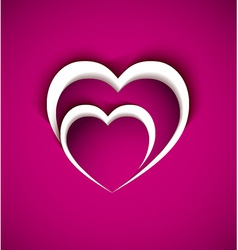 Male and female sex symbol heart shape concept Vector Image