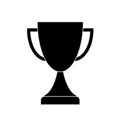 Winner trophy cup outline icon linear Royalty Free Vector