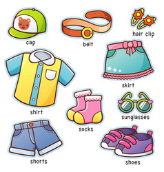 Clothes Royalty Free Vector Image - VectorStock