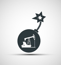 vector oil rig vectorstock similar
