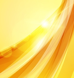 Abstract orange yellow background summer Vector Image