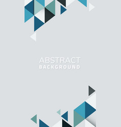 Abstract blue background with copy space Vector Image