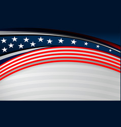 Us flag stripes graphic background royalty free vector image