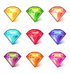 Object diamond Royalty Free Vector Image - VectorStock