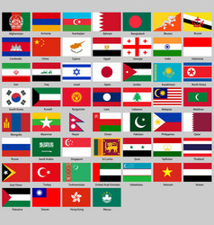 Different countries flags set Royalty Free Vector Image