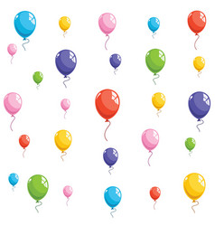 Balloons background Royalty Free Vector Image - VectorStock