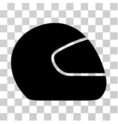 Motorcycle helmet icon Royalty Free Vector Image