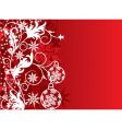 christmas image vector image