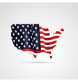 united states of america flag vector image
