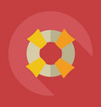 flat modern design with shadow icons life vector image vector image