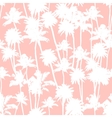 palm trees seamless pattern vector image vector image