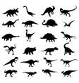 dinosaurs set vector image vector image