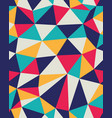 seamless colorful mesh vector image