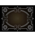 old movie background vector image