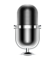 microphone icon vector image