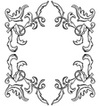 decorative frame vector image