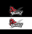 modern animal mascot for esport logo and t-shirt vector image