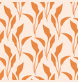 tropical leaves seamless pattern vector image