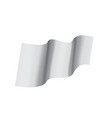 waving the white flag on a background vector image vector image