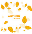 abstract autumn background vector image