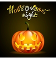 halloween background vector image