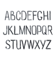 alphabet vector image