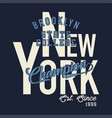 brooklyn state college vector image